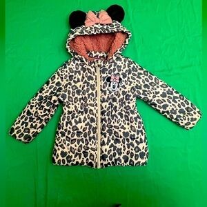 Girls Minnie Mouse Coat Kids